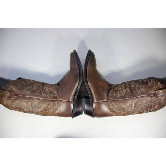 Tony Lama Kango Stallion Western Rodeo Cowboy Boots Mens 8 H920 - Picture 5 of 13